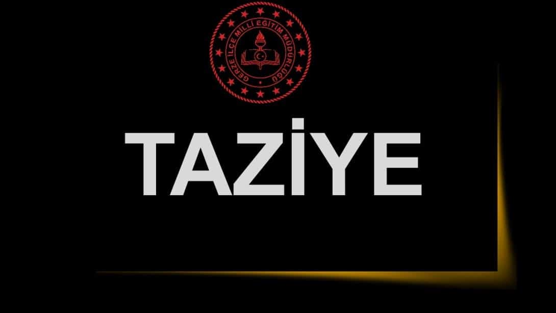 TAZİYE İLANI