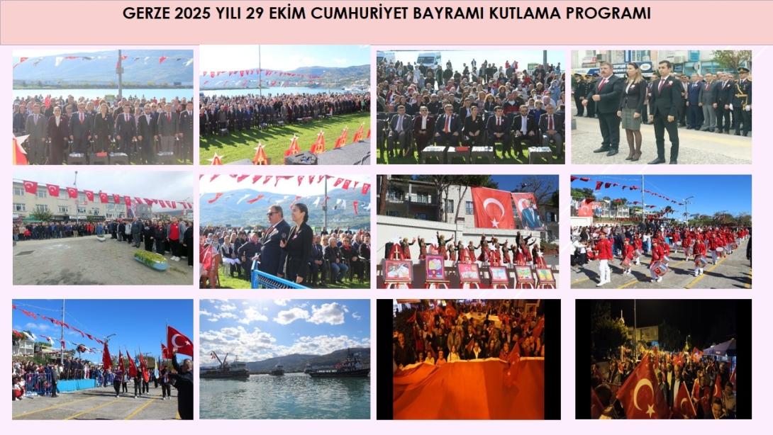 İLÇEMİZDE 29 EKİM CUMHURİYET BAYRAMIMIZ, CUMHURİYETİMİZİN 102. YILINA YAKIŞIR BİR ŞEKİLDE BÜYÜK BİR COŞKU VE GURURLA KUTLANDI.